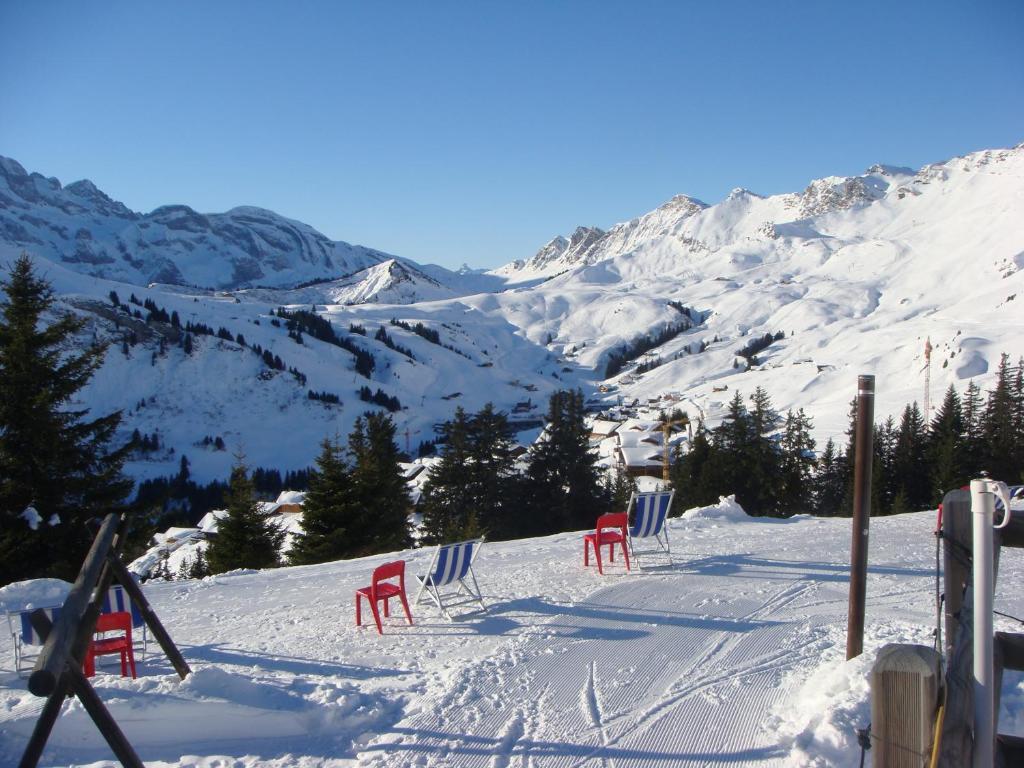 Hotel-Restaurant Le Relais Panoramique Les Crosets Luaran gambar